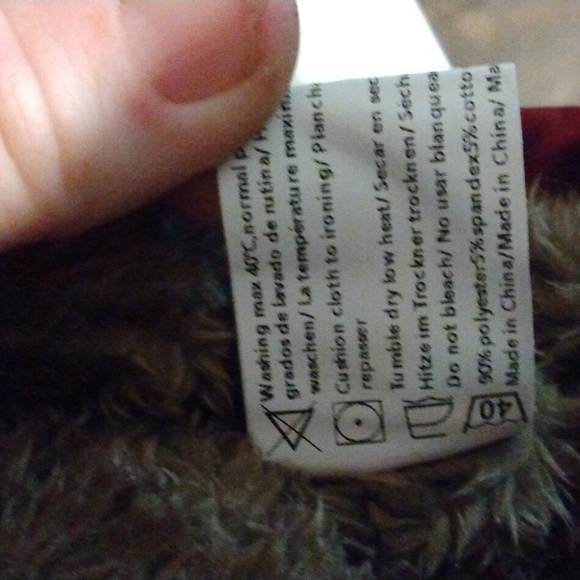 Women's Fleece lined parka coat with detachable hood size xl NEW WITH TAGS! - Picture 11 of 14